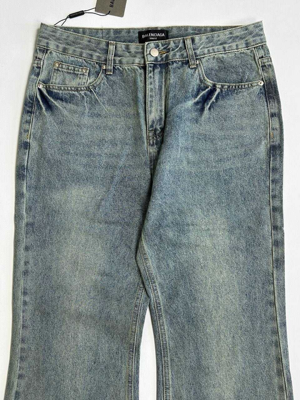 Джинси BALENCIAGA flared faded washed jeans клеш кльош джинсы archive