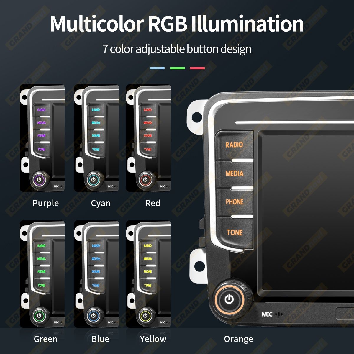 Radio Nawigacja Android 13 2/32Gb VW,Golf,Passat,Seat,Polo