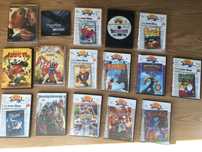 DVDs variados. Vendo DVDs de filmes de animação variados.
