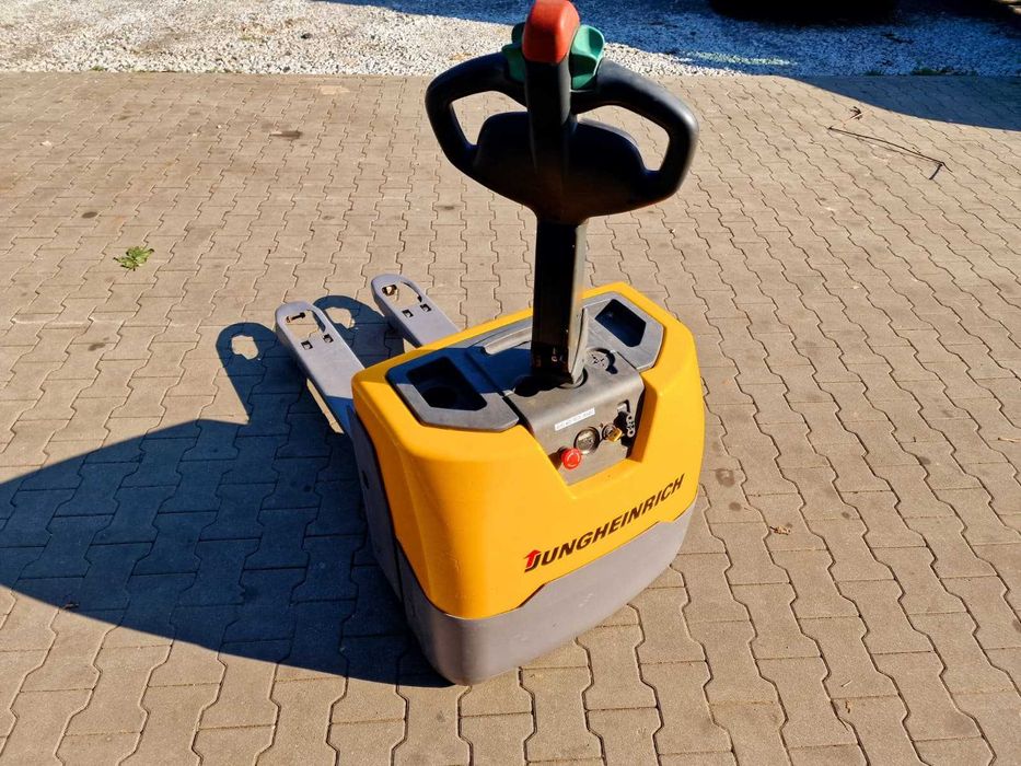 Wózek paletowy paleciak elektryczny JUNGHEINRICH EME 114 Nowe Baterie
