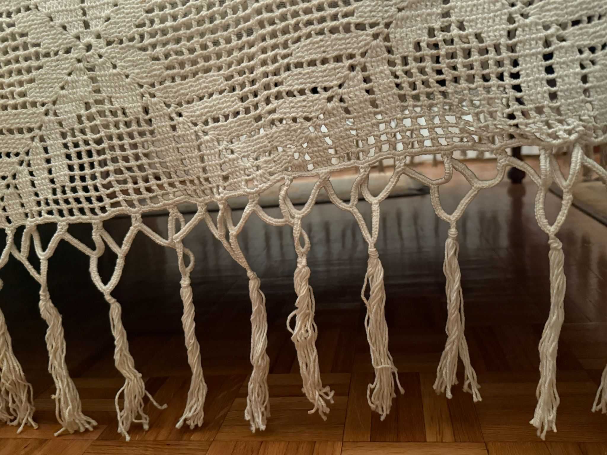 Colcha de Crochet Cama Casal | Handmade Crochet Bedspread Double Size