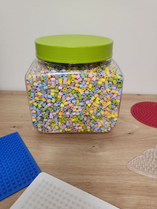 Zestaw Pyssla koraliki+formy Ikea