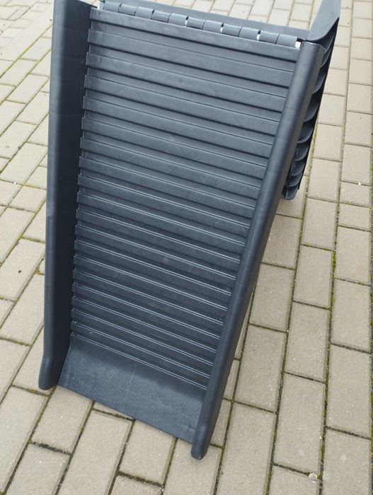 NOWA RAMPA dla dużego psa do samochodu, schodki, platforma