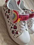 Buty adidasy r.32 biele tęcza sneakersy