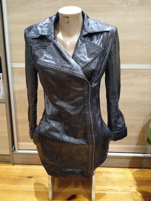 Кожаная куртка размер с/м