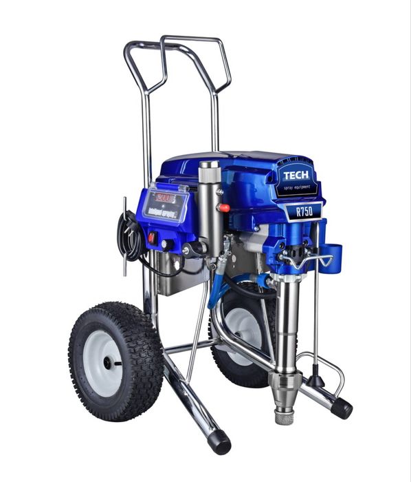 Шпаклевочный шпаклювальний апарат безвоздушный безповітряний TECH-R750