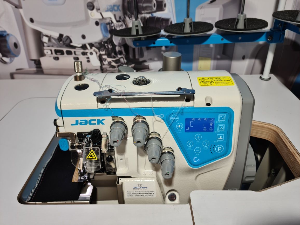 Overlock Jack C4-5 Pięcionitkowy Automat / juki / siruba / nowy