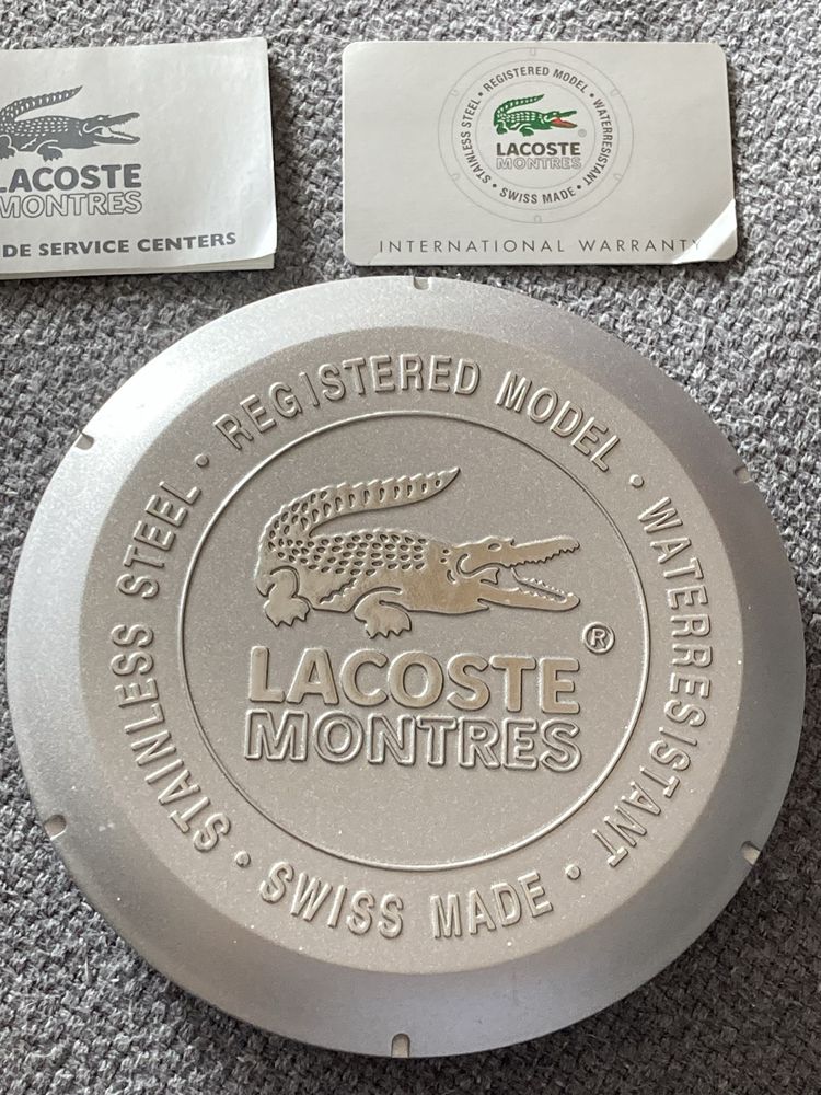 Relogio lacoste