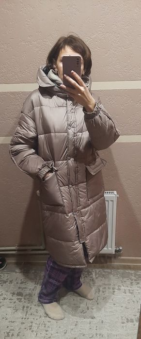 Нова довга курточка куртка фасон оверсайс