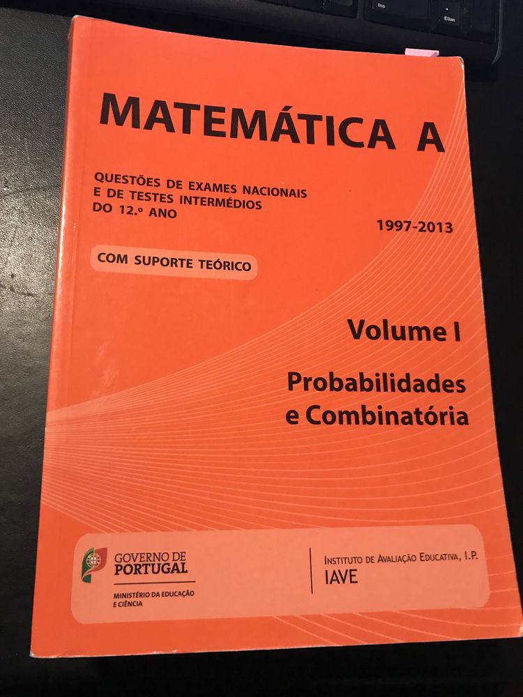 Livro Matemática A - Volume 1/2/3/4