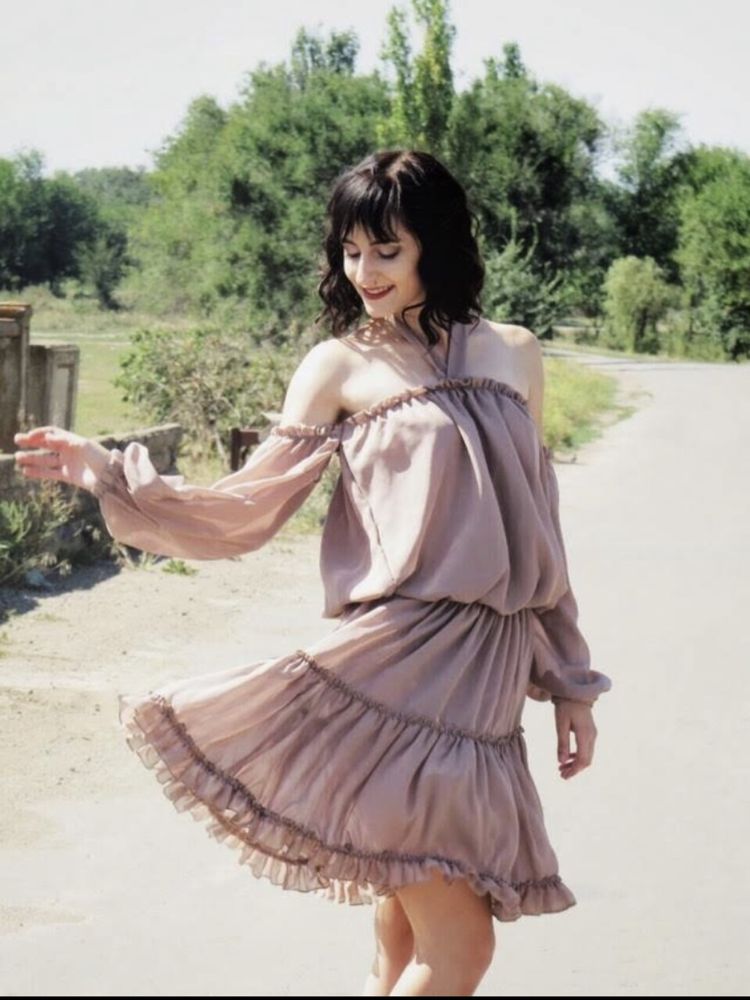 Шифонова сукня