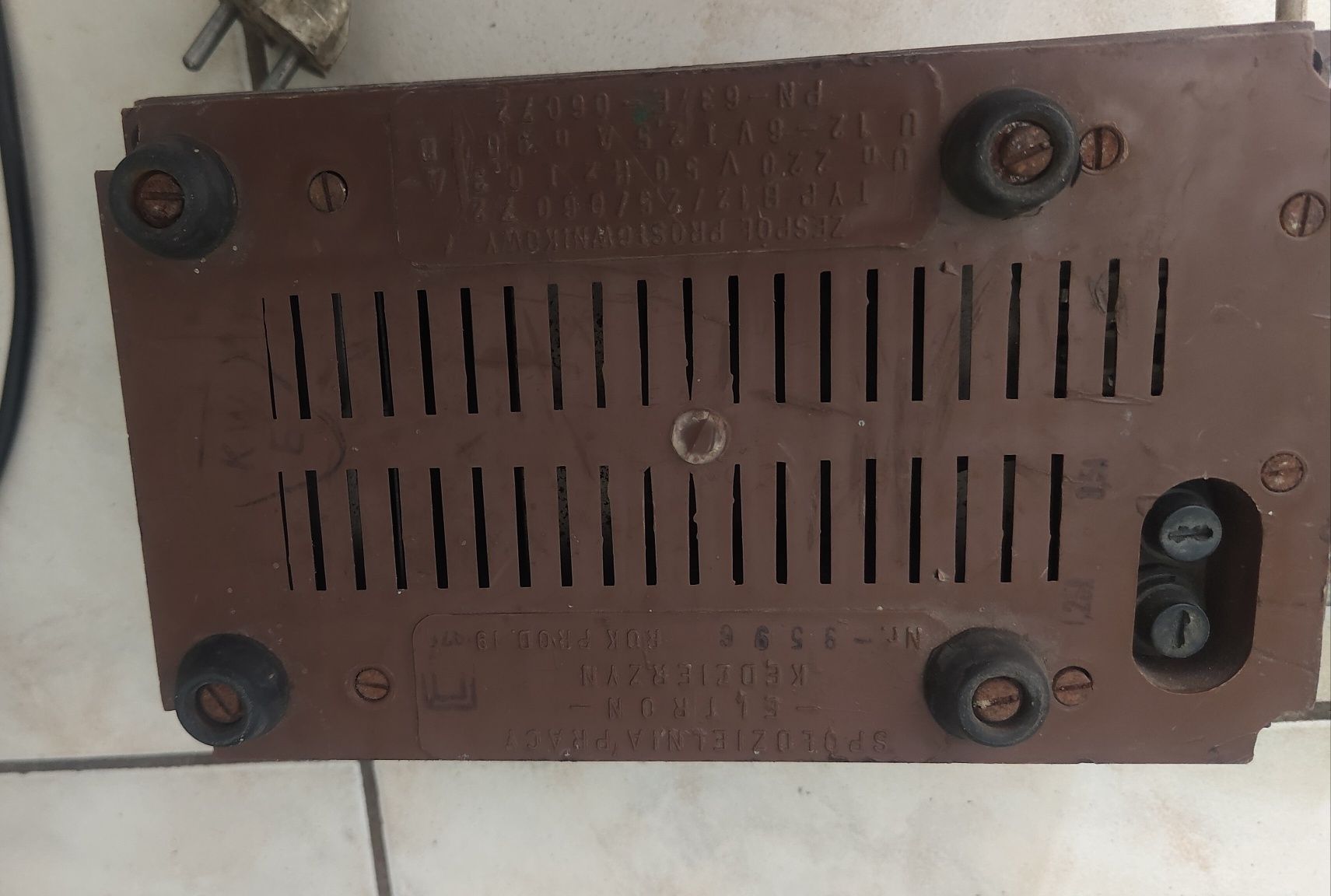 Prostownik  Typ B12 6/12 V Eltron PRL