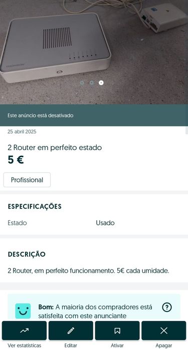 2 routers in excellent condition64739821314049124