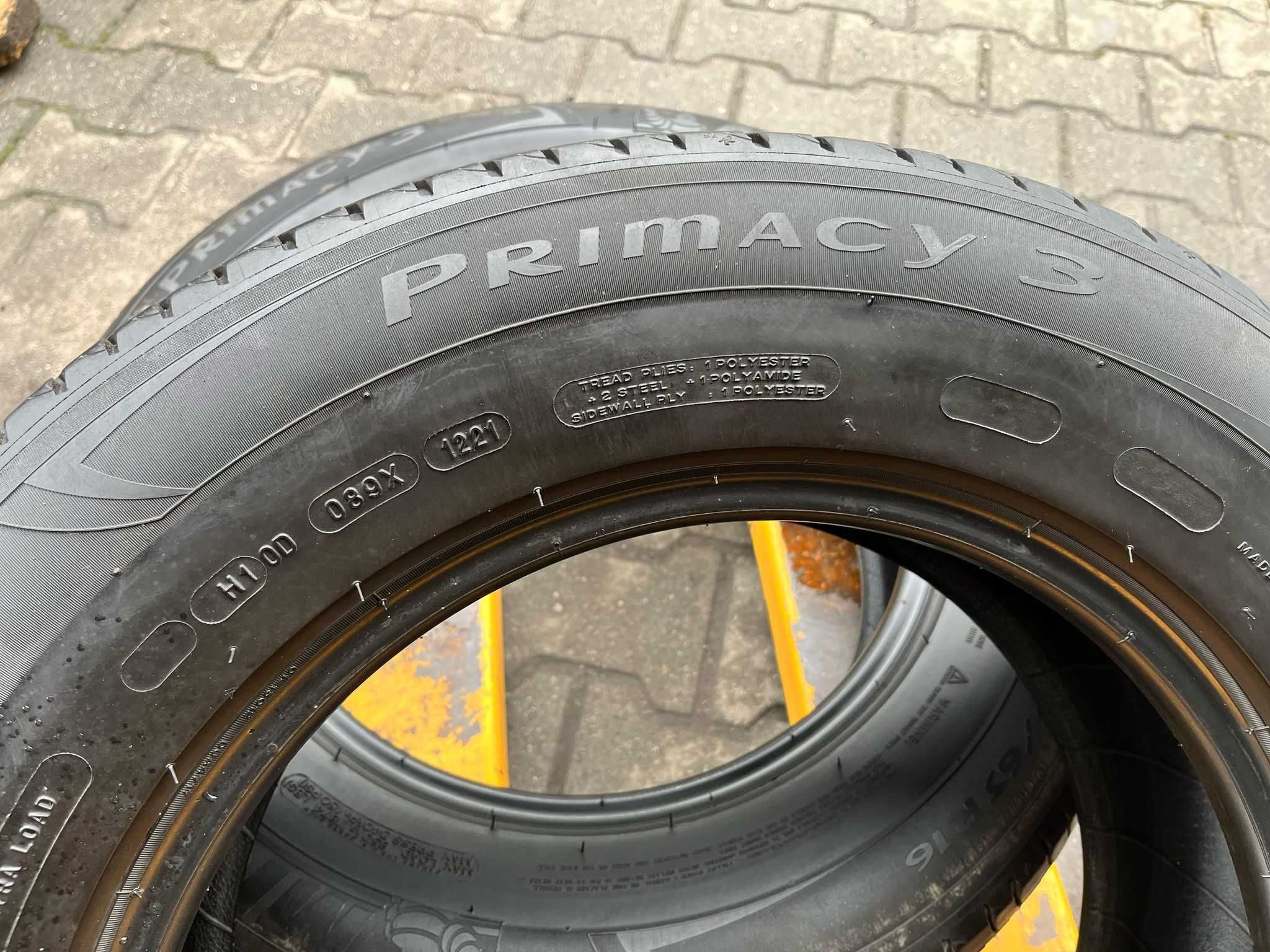 Opony letnie 2x Michelin Primacy 3 215/65 R16 102H DOT21 #2238