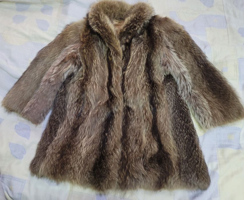 Шикарный,полушубок,Енот,норка,статуэтк, sharp