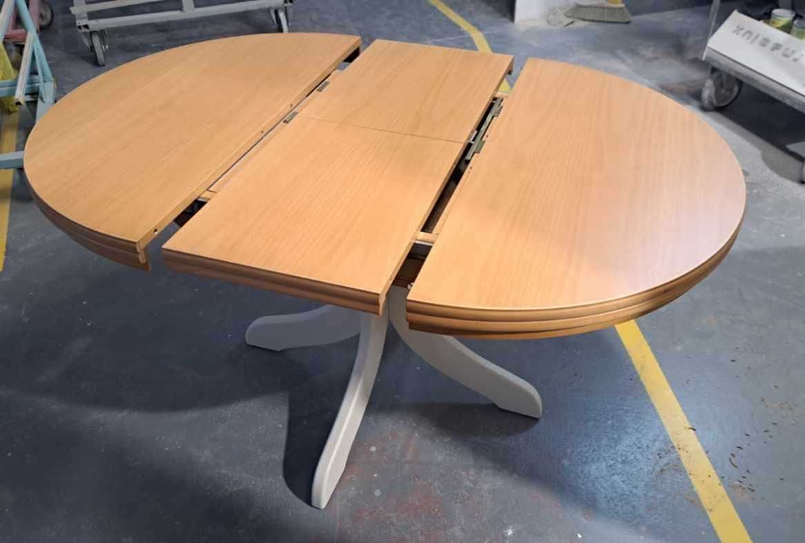 Stół rozkładany, jasny buk, 94/94+45cm  wys.70cm.