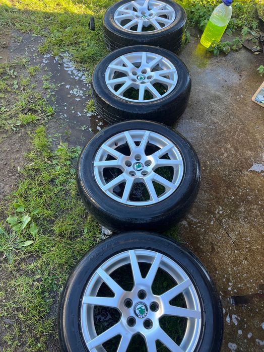 Диски шкода spider 5x100 r16 wrs
