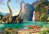 CASTORLAND Puzzle 60el. In the Dinosaurs World