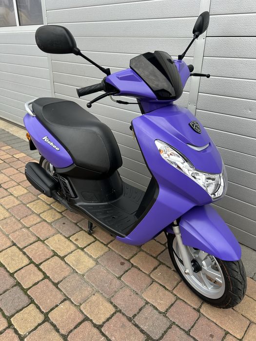 Peugeot Kisbee 50 4T 2024r Jak nowy! Fioletowy streetzone kisbee 50