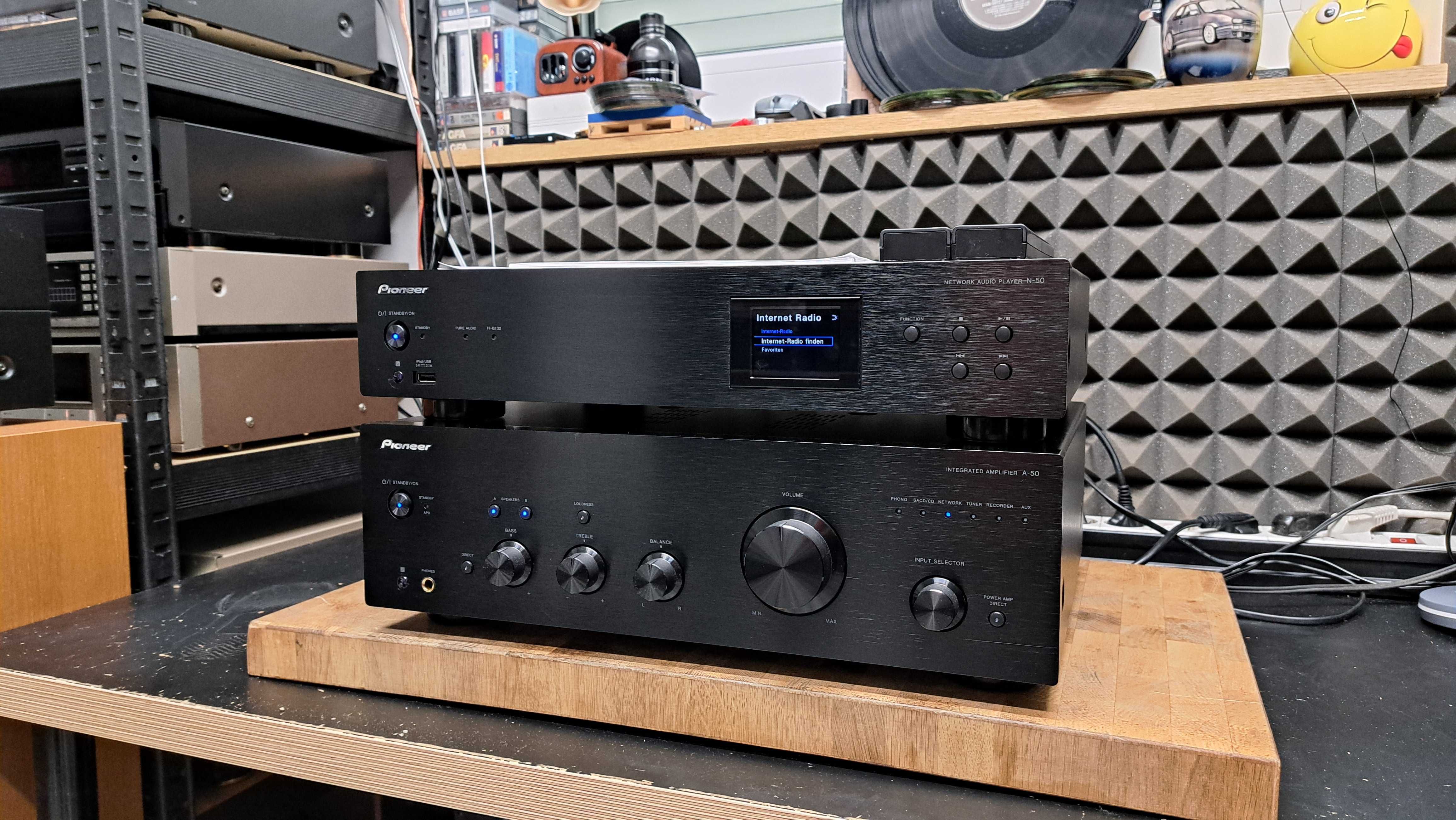 Wzmacniacz Pioneer A-50-K z pilotem
