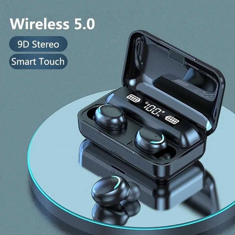 Нові F9 TWS Bluetooth 5,0 бездротові навушники HIFI стерео