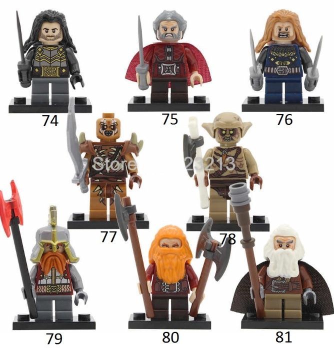 Фигурки Властелин колец Lord of the Rings Лего Lego