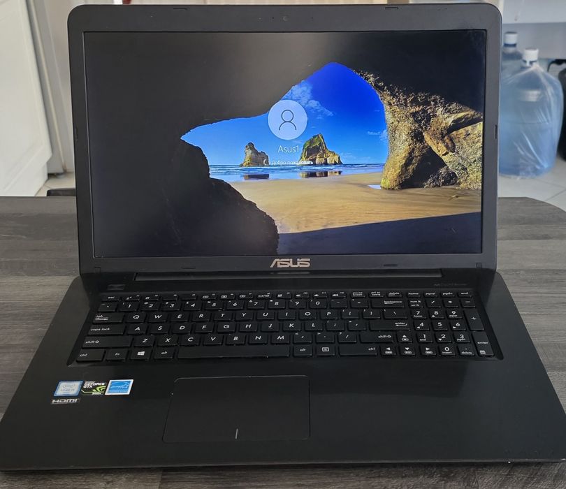 Ноутбук ASUS 17.3" FHD / Core i5-6200U / 16GB RAM / 240GB SSD /GTX 950