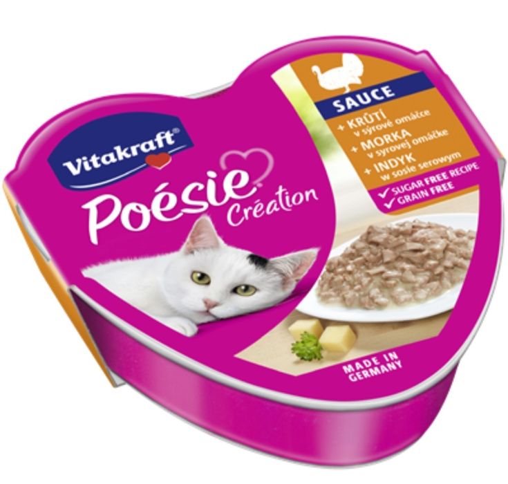 Poesie sos/indyk i ser 10x85g