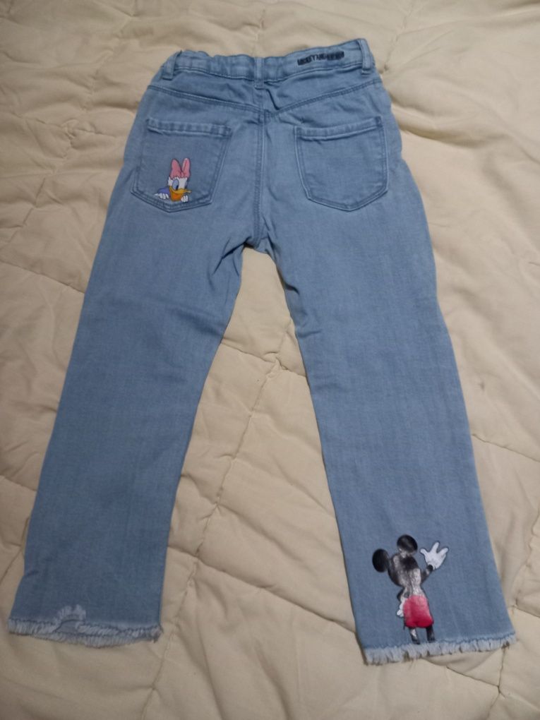 Calça ganga Zara Mickey&Friends 4/5