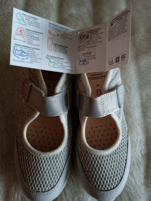 Sapatilhas/sabrina GEOX t33 NOVAS