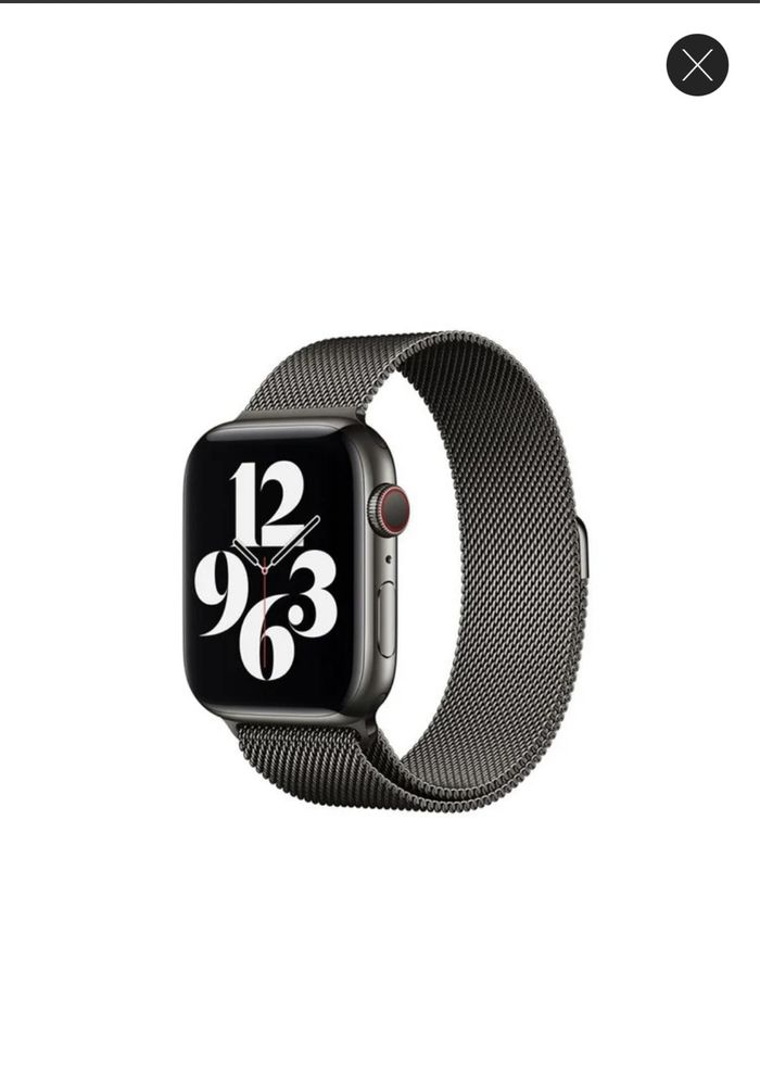 Apple Watch 42 45 49mm pasek Milanesse Lopp (branzoleta mediolanska)