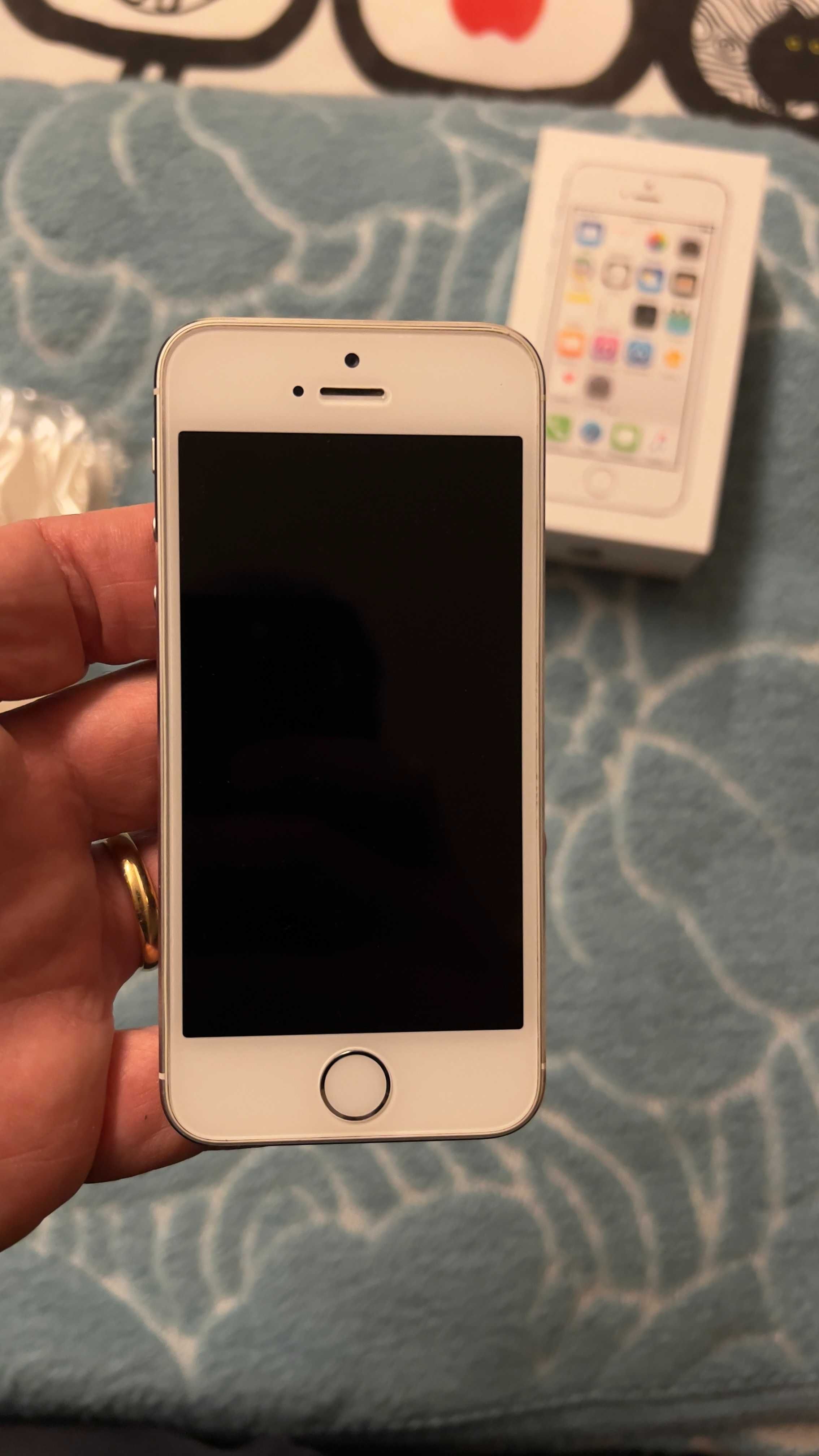 APPLE IPHONE 5S Branco/Silver 16GB como NOVO