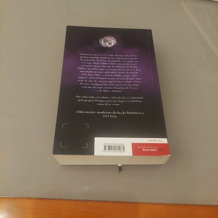 Crime na via Ápia Steven Saylor