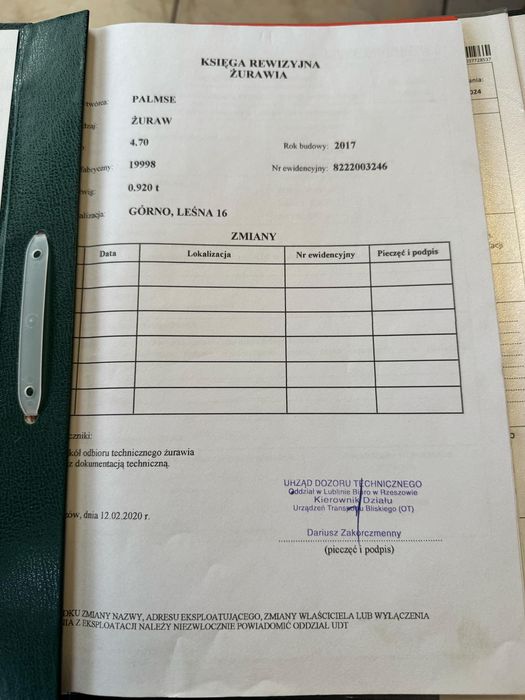 Przyczepa leśna Palms 10D 4,70 model