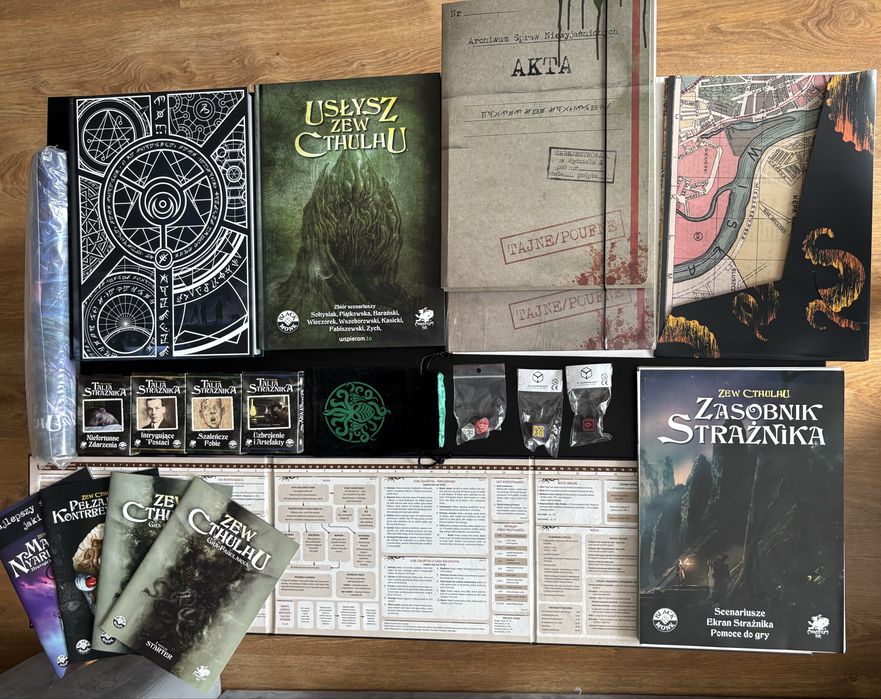 Zew Cthulhu RPG - zestaw