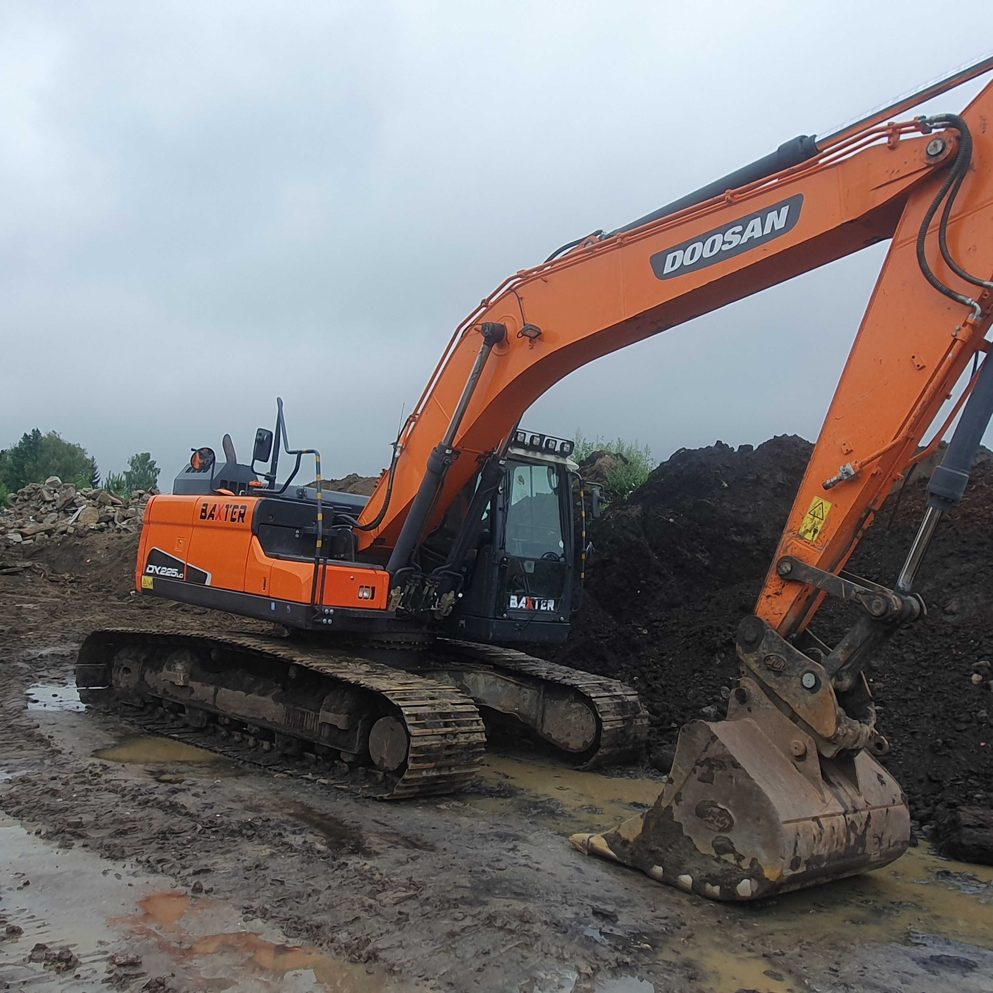 Doosan 225 Rok pr.2019 ŁADNY Stan Błotniak  klepka 80cm