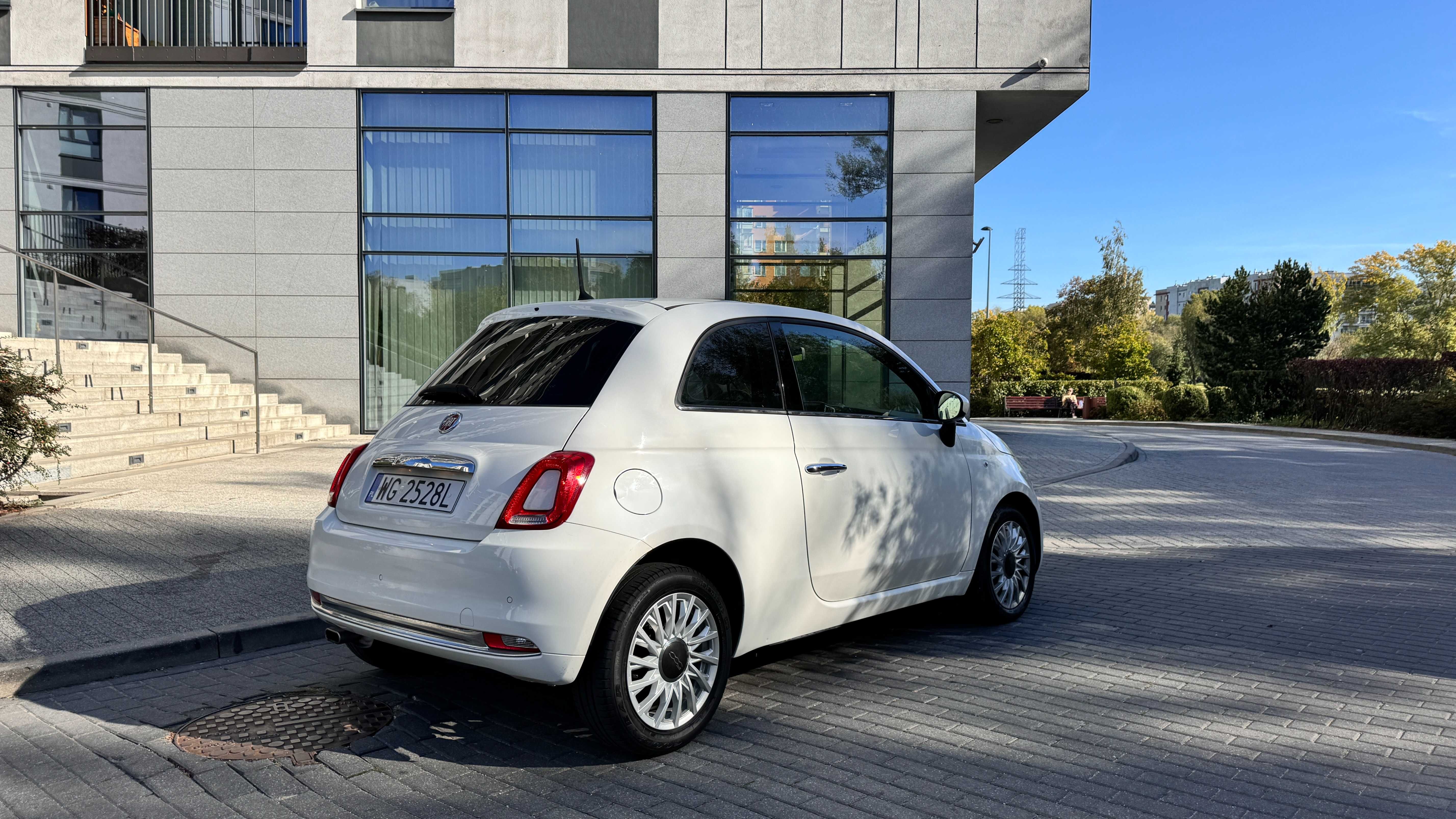 Fiat 500 1.2 Benzyna 2018r niski przebieg zadbany