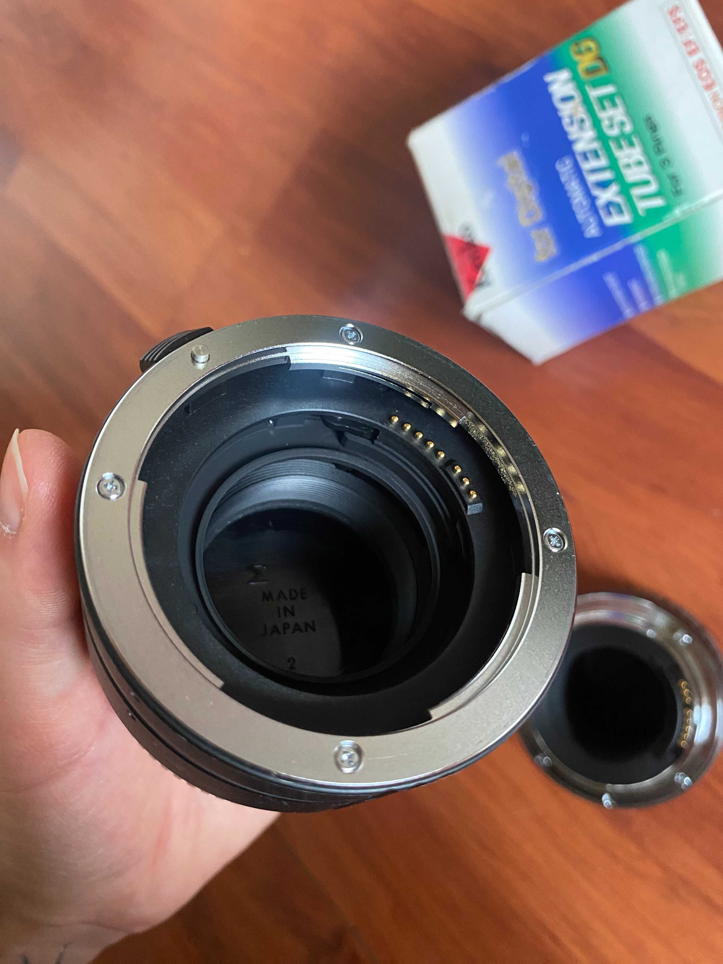 Kenko DG Auto Extension Tube Set zestaw 3 pierścieni Canon EF
