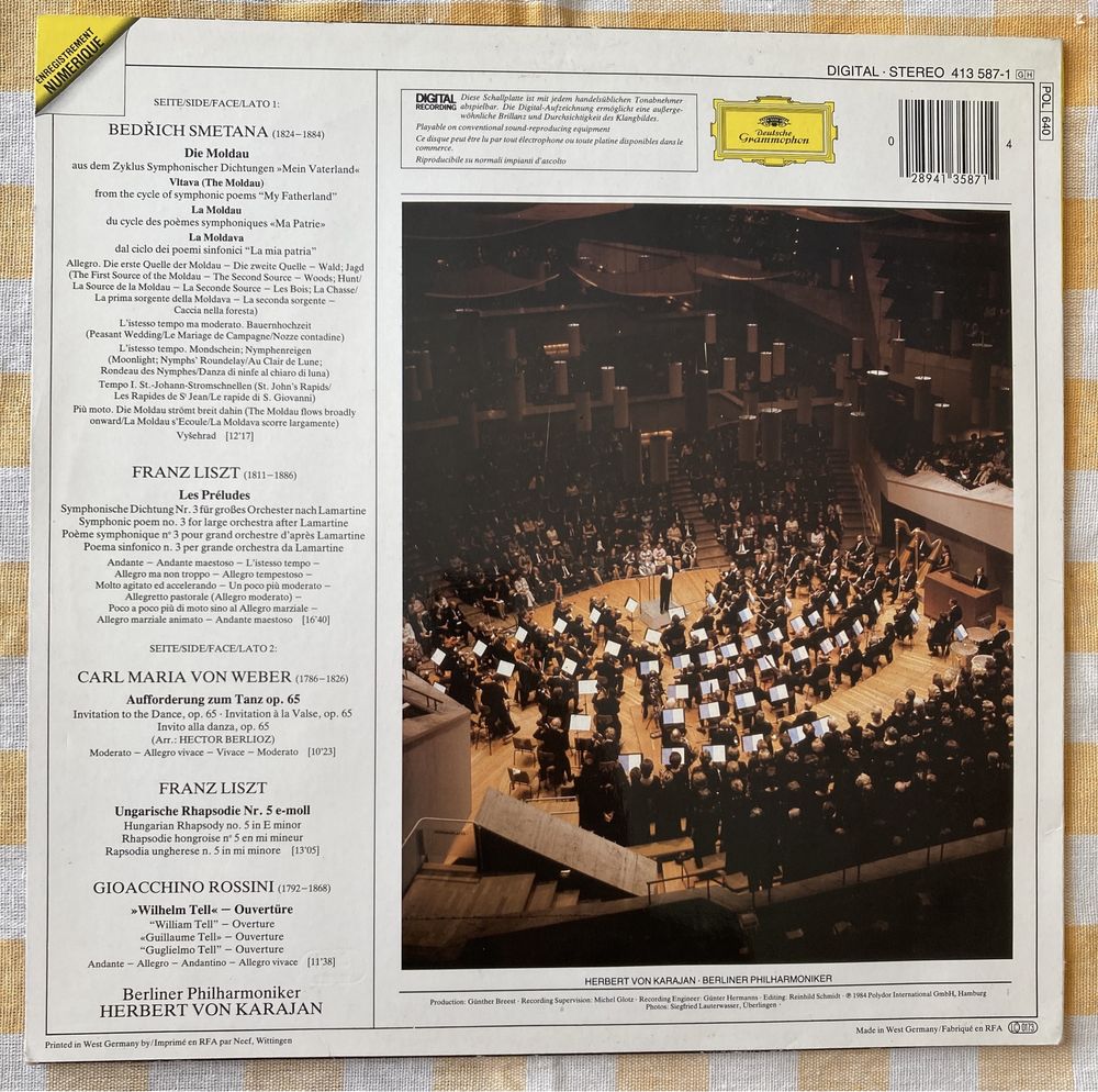 Herbert von Karajan,Berliner Philharmoniker - Deutsche Grammophon