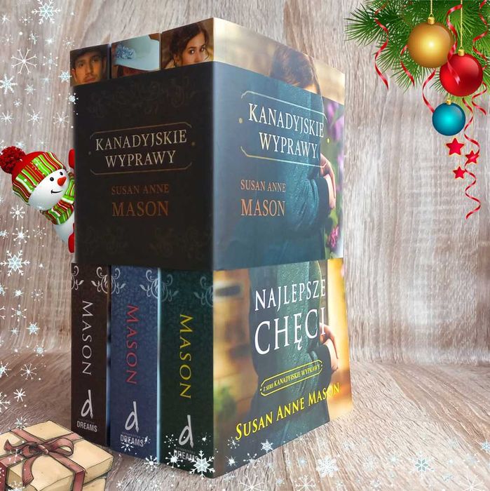 Zestaw książek Kanadyjskie Wyprawy / S.A. Mason (literatura kobieca)