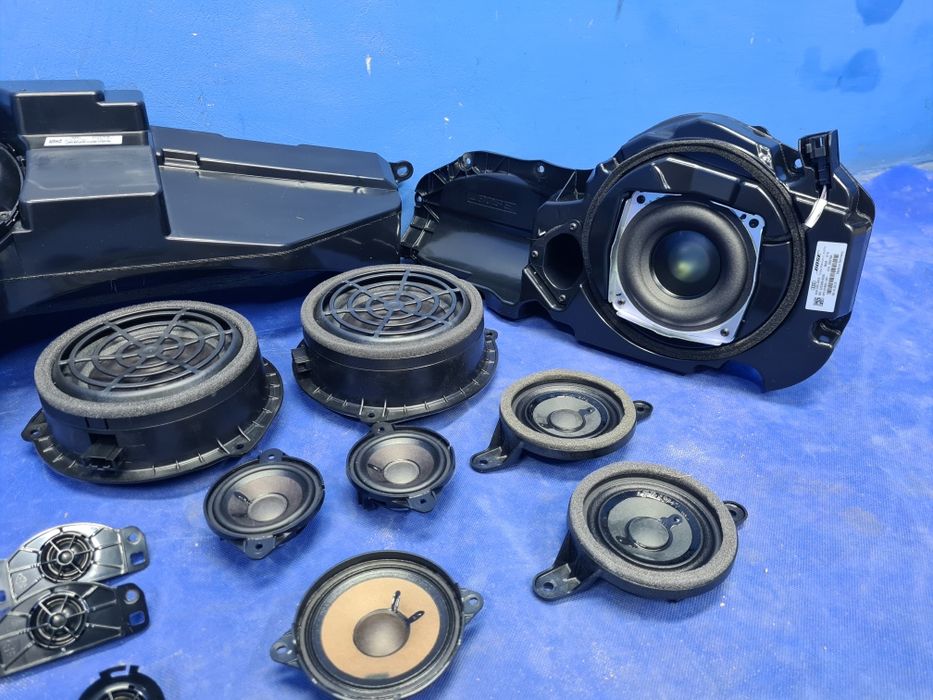 NAGŁOŚNIENIE BOSE głosniki komplet wzmacniacz AUDI A7 C7 4G8 oryginał