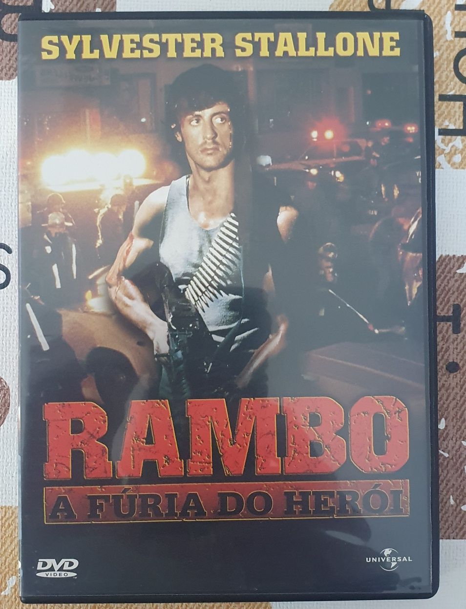 DVD Rambo 1 A Fúria do herói