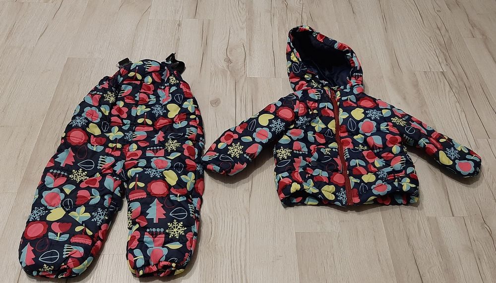 MEGA PAKA ubrań dla dziewczynki rozmiar 80 jesien zima