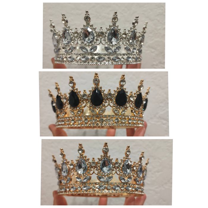 Корона на торт діадема 12,5 см