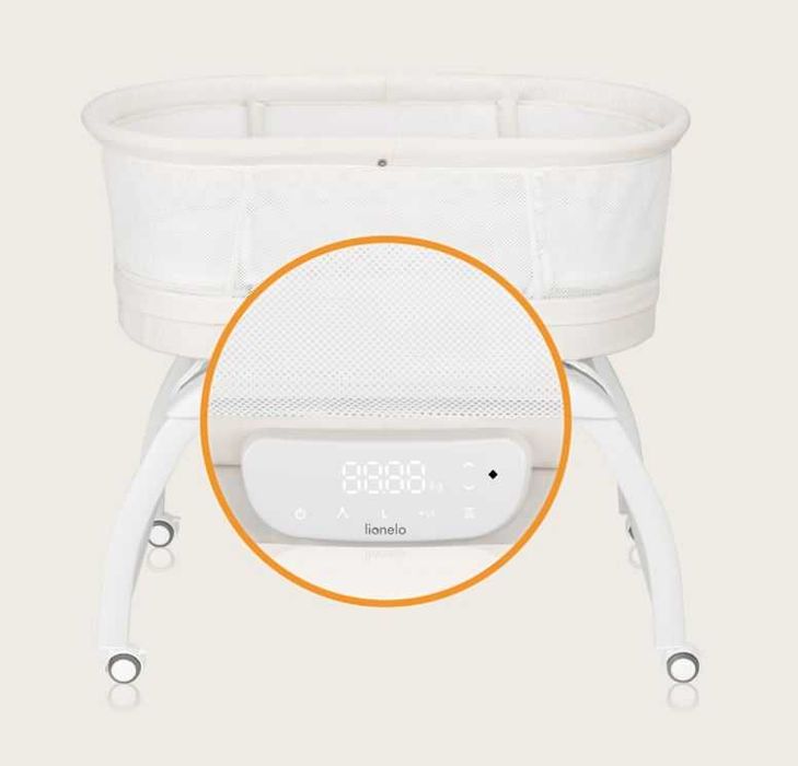 Łóżeczko-kołyska z wbudowaną wagą Lionelo Coral