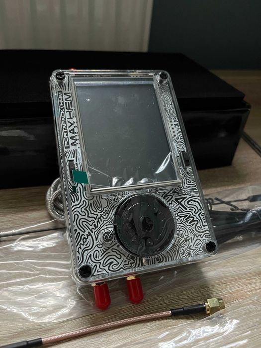 NOWY najnowszy HackRF One PortaPack H4M Mayhem odbiornik radio slim