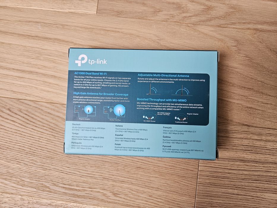 Adapter WiFi TP-link Archer T3U Plus