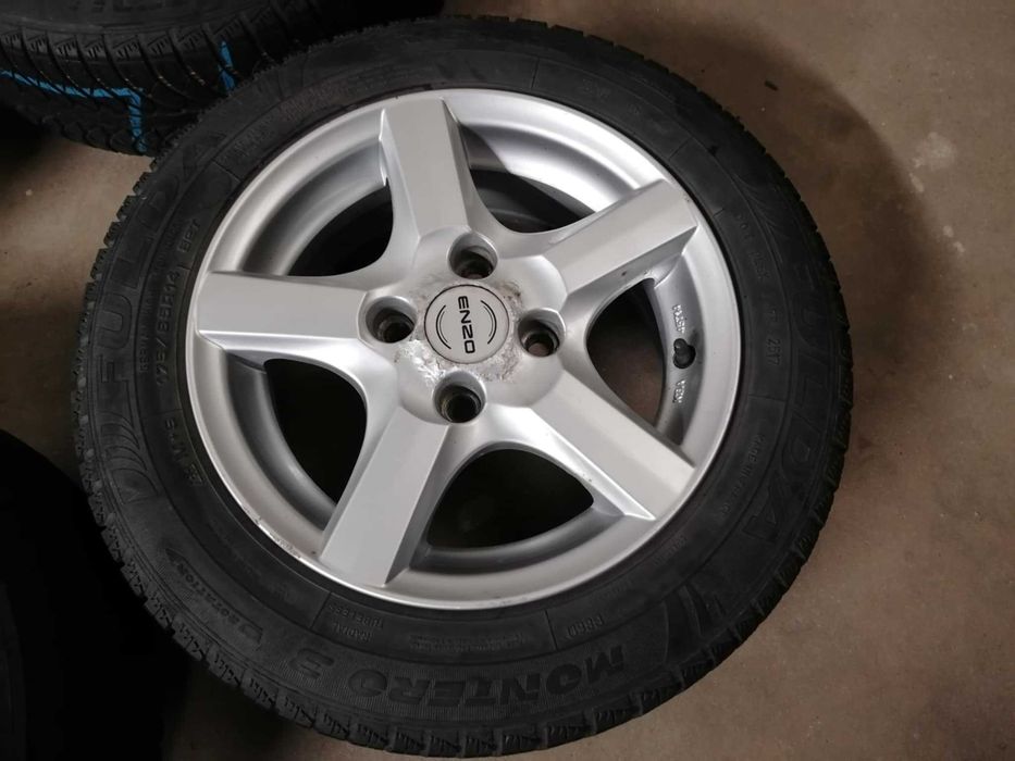 Felgi ENZO 14'' KBA 45714 z oponami zimowymi 4 szt.