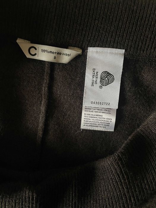 шерстяные трикотажные  брюки Cubus р.S