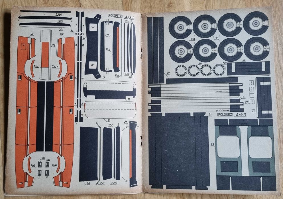 Mały modelarz 10/1979 - Samochód osobowy Polonez